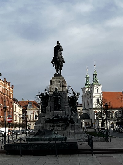 Pomnik Bitwy pod Grunwaldem na Placu Jana Matejki